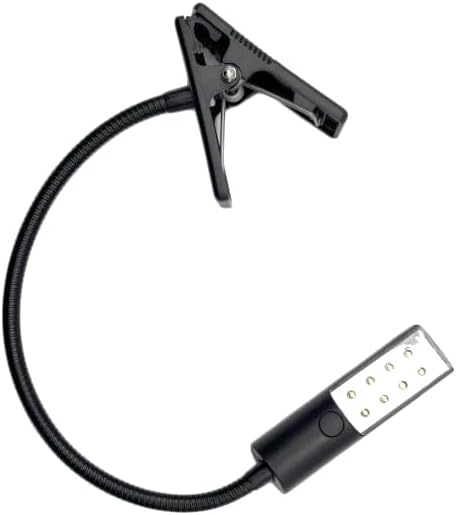 Nexgrill Revelry Flexible LED Light, Easy to Use, Magnetic Base with Clamp, Perfect for Low-Light Grilling, Great Accessory for Outdoor Grilling, Camping, and Tailgating, Black, 530-0075B