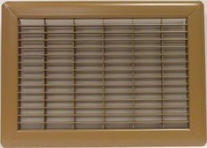 Imperial RG0759 14 x 20-Inch Heavy Gauge Steel Floor Return Air Grille, Brown