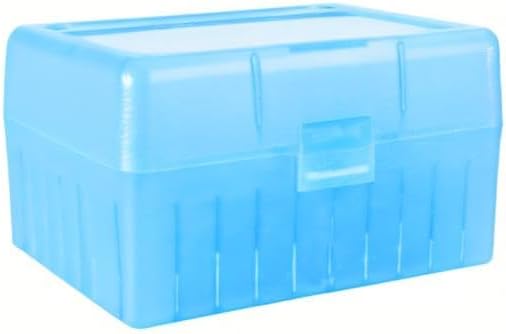 100 Round Rifle Ammo Can | Ammo Box | Flip-Top Ammo Bullets Case | Storage Box | Magazine Holder | Tool Box Storage for Travelling | Plastic Field Boxes | Locking Ammo Can