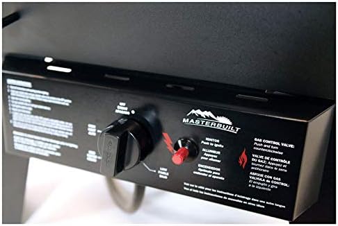 Masterbuilt Sportsman Elite 30 in. 1 Burners Propane Smoker Black 15400 BTU