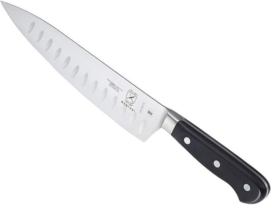 Mercer Culinary M23670 Renaissance, 8-Inch Granton Edge Slicing Knife