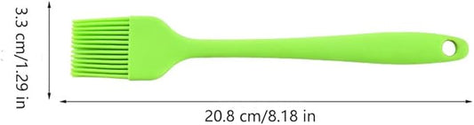 Silicone Oil brush, for BBQ Kitchen Cooking Baking and Grilling (3 PCS,black)