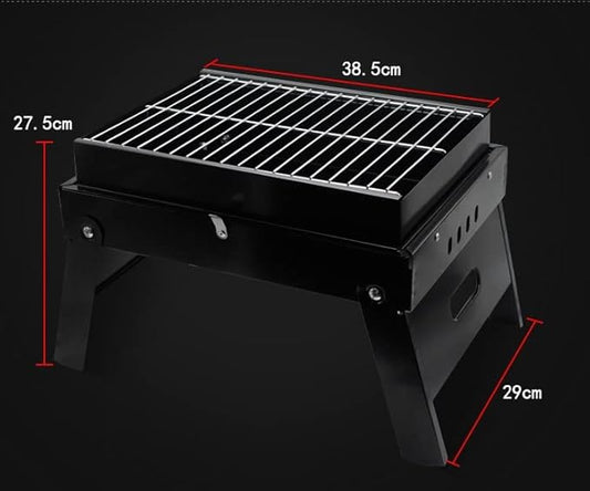 Barbecue Charcoal Grill BBQ Charcoal Grill, Folding Portable Lightweight Barbecue Grill Tools for Outdoor Cooking Camping Picnic Charcoal BBQ Grill