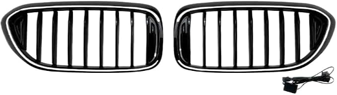 Compatible with LED Front Kidney Grille Accessory Compatible With 5 Series G30 G31 2017 2018 2019 2020 Single Slat Racing Grill Light