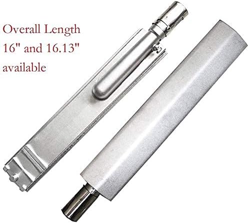 𝙐𝙥𝙜𝙧𝙖𝙙𝙚𝙙 4PC Heavy Duty Cast Stainless Steel BBQ Grill Burners 16" Replacement Parts for Premium Gas Grills from Bull, Cal Flame Aussie Blaze CharBroil NEXGRILL Thermos Turbo Grills