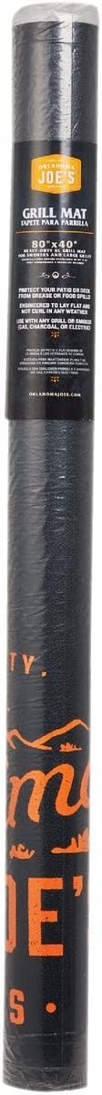 Oklahoma Joe's 4498341P06 XL Grill Mat, Black