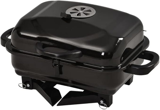 Camping Barbecue Grill Portable BBQ Grill with Folding Legs and BBQ Tabletop Stainless Steel Charcoal BBQ Grill for Outdoor Cooking Barbecue Charcoal Grill