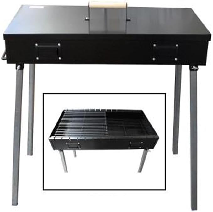 Traditional Persian Middle Eastern Arabic Turkish Cast Iron BBQ Charcoal Grill Mexican Style Iranian Mangal Kabob Paz Extra Large 30"