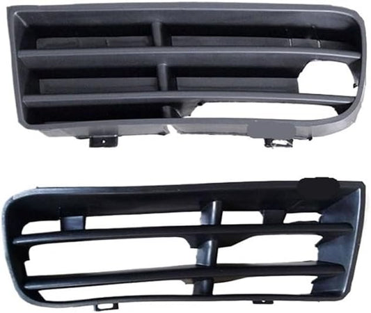 Front Grille Grill Frame for Golf MK4 Fog Lamp Frame Fog Lamp Cover Front Bumper Lower Middle Grille Lower Fog Lamp Cover