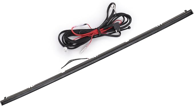 Front Grille lamp Strip Decoration Suitable for 2024 2025 2026 Toyota Land Cruiser 250 1958 Prado LC250 LED Daytime Running lamp 2025 Land Cruiser Accessories (Horizontal Bar Light)