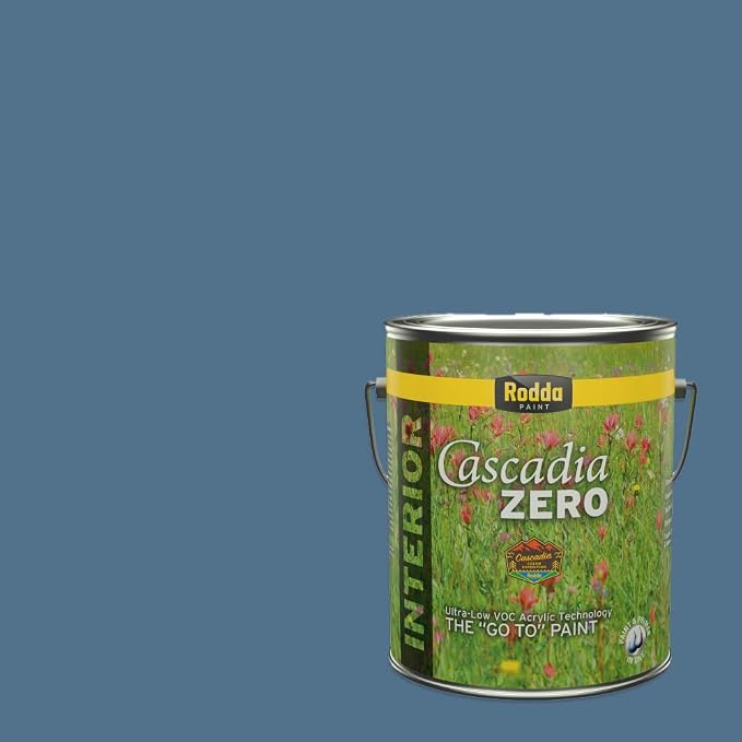 Rodda Paint CASCADIA ZERO Interior Satin Paint & Primer in One, 1-Gallon, Happy Tune
