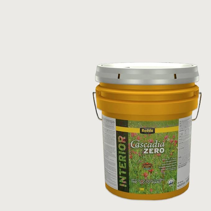 Rodda Paint CASCADIA ZERO Interior Semi-Gloss Paint & Primer in One, 5-Gallon, Felicity