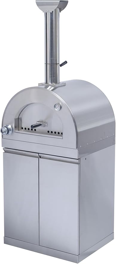 112-Inch 108000 BTU Stainless Steel Propane Gas BBQ Grill Modular Outdoor Kitchen Island,485Sq.In Cooking Area,with Standalone Side Burner Pizza Oven,Rotisserie,Refrigerator,Silver