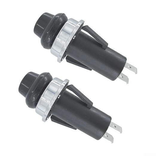 Momentary Light Switch Replacement Parts, Grills Button, for Summit for Weber Model 70189 40264001 E-470, E-670, S-460, S-470, S-660, S-670, for Controlling Lighting Knobs
