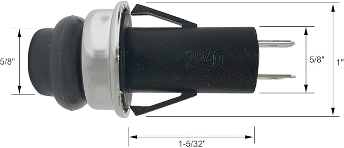 Replacement for Weber Light Switch for Series Grills 70189