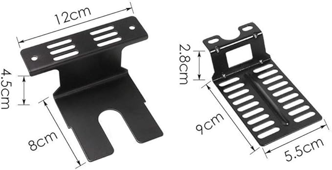 Motor Bracket, 2PCS Stainless Steel Barbecue Grill Use Tool, High Hardness Safe Outdoor Camping Rotisserie Support Plate BBQ Accessories, Easy Install