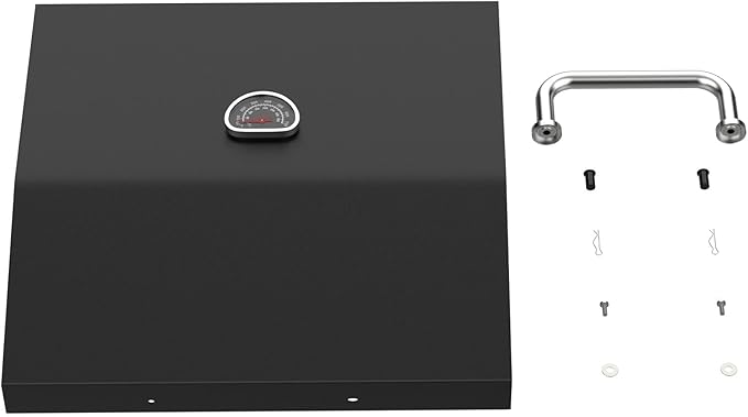 Griddle Lid for Blackstone 17" Grill Hood 1832 Adventure Ready Tabletop Griddle w/handle, Accessories for Blackstone 1832 1971 17 inch Hinged Lid (before YRS 2021), Updated Black Stone 17" Hard Cover