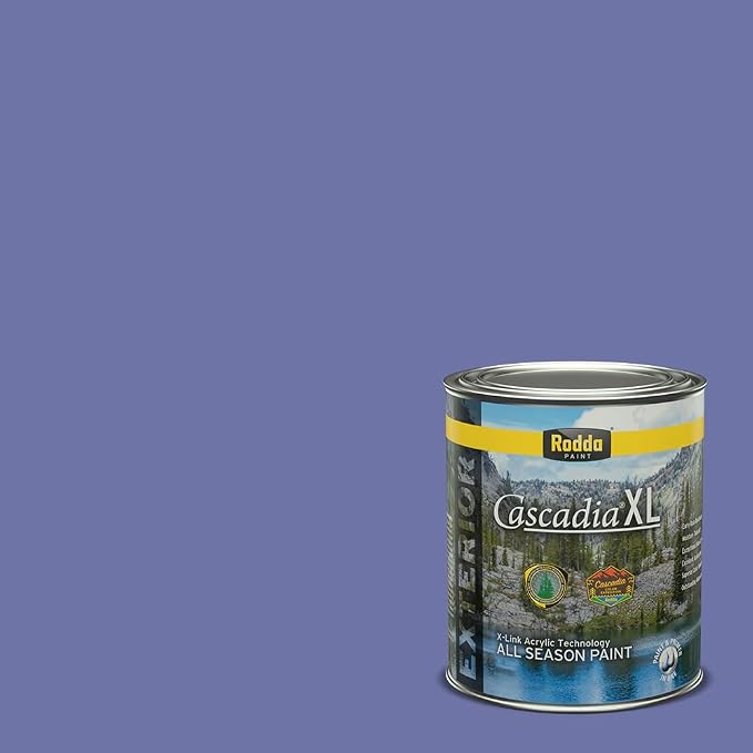 Rodda Paint CASCADIA XL Exterior Satin Paint & Primer in One, Quart, Fresh Take