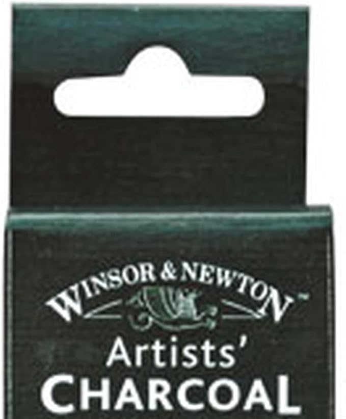 Winsor & Newton Artist Vine Charcoal Sticks, Extra-Soft, Box of 12 Sticks