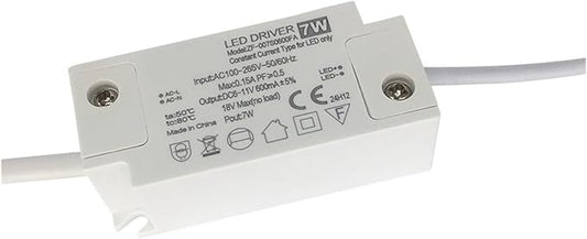 Led Flat Panel Light 7W Grille Light LED Drive Power Supply Without stroboscopic Constant Current Isolation