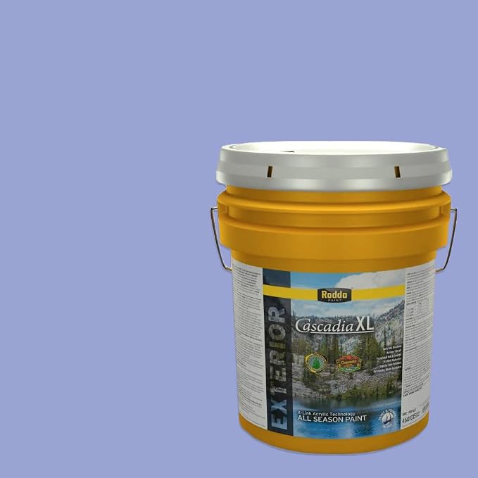 Rodda Paint CASCADIA XL Exterior Velvet Paint & Primer in One, 5-Gallon, Mood Mode