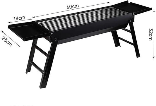 Barbecue Charcoal Grill Foldable Charcoal Grill Outdoor Barbecue Grill Portable Grill Suitable For Camping Portable Charcoal Grill