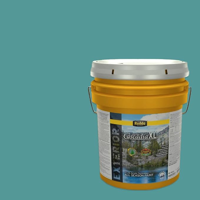 Rodda Paint CASCADIA XL Exterior Velvet Paint & Primer in One, 5-Gallon, Atmosphere