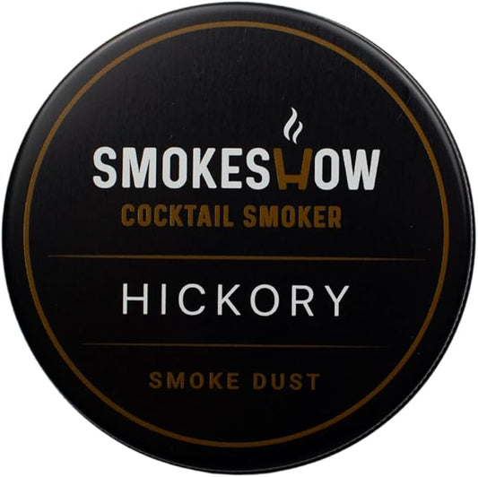 Wood Chips for Cocktail Smoker 4 oz tin. Add Flavors to Your Smoked Drinks (Hickory)