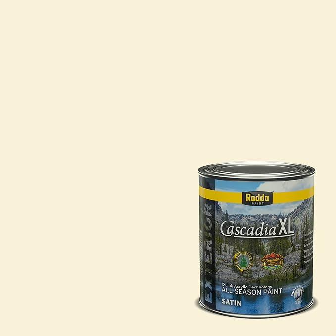 Rodda Paint CASCADIA XL Exterior Satin Paint & Primer in One, Quart, Dillard's Blue