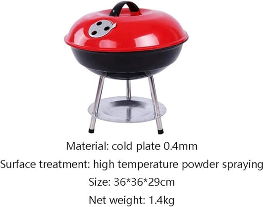 Barbecue Grill Outdoor Portable Charcoal BBQ Outdoor Grill Cooking Garden Barbecue Terrace Camping Camping Picnic