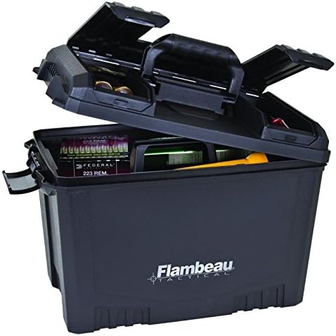 Flambeau Outdoors 6418DT, 18" Dry Box, Black, Large