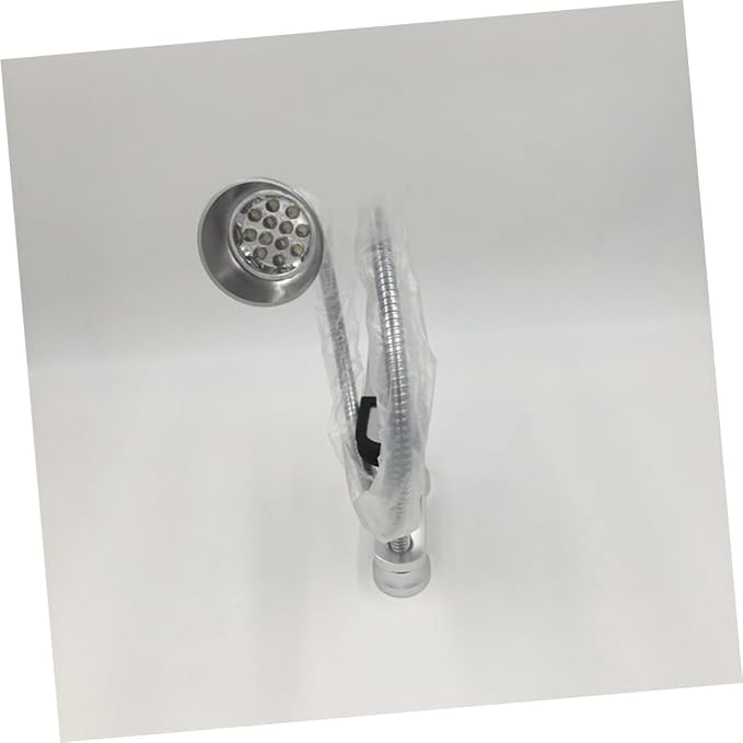 Stylish Outdoor LED Barbecue Lamp Lightweight Portable BBQ Light with Flexible Neck for Night Grilling Durable Weather Resistant Battery Not Included