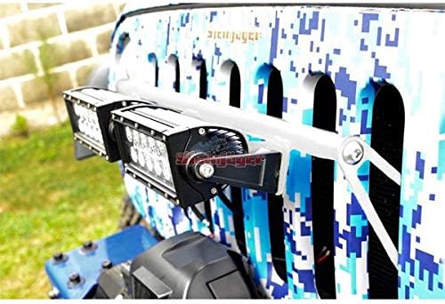 Steinjager J0044774 - Cloud White External Grille Mount for 2 Lights