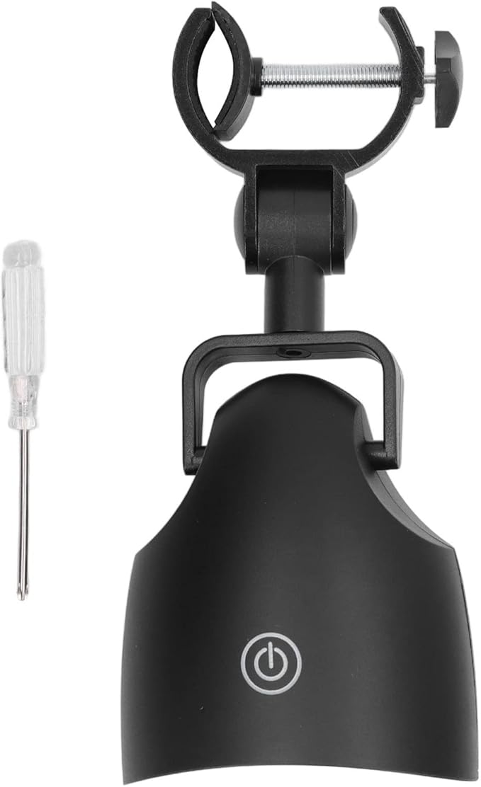 Barbecue Grill Light with 10 LED Lights, Wireless Camping Emergency Light for Gas Charcoal Electric Grill, Adjustable Clamp Touch Control 3 Brightness Modes