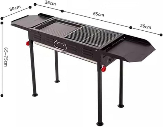 Camping Grill Multi Functional Home Barbecue Stove Outdoor Camping Portable Folding Barbecue Rack Barbecue Charcoal Grill