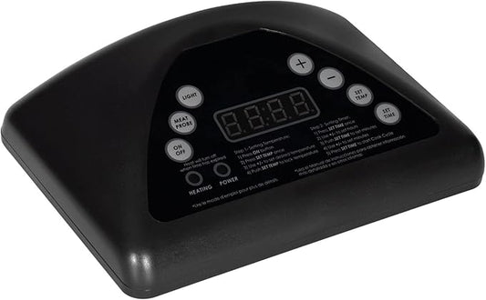 Digital Thermostat Controller Board Replacement Kit for Masterbuilt MB20070211/MB20072614/MB21072618 Series Electric Smoker Top Digital Control Panel