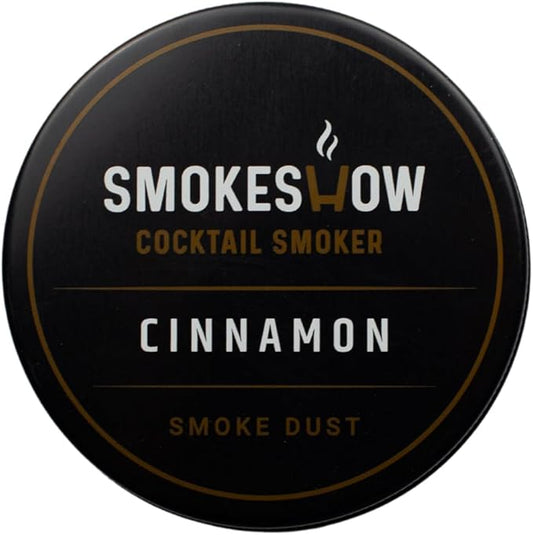 Wood Chips for Cocktail Smoker 4 oz tin. Add Flavors to Your Smoked Drinks (Cinnamon)
