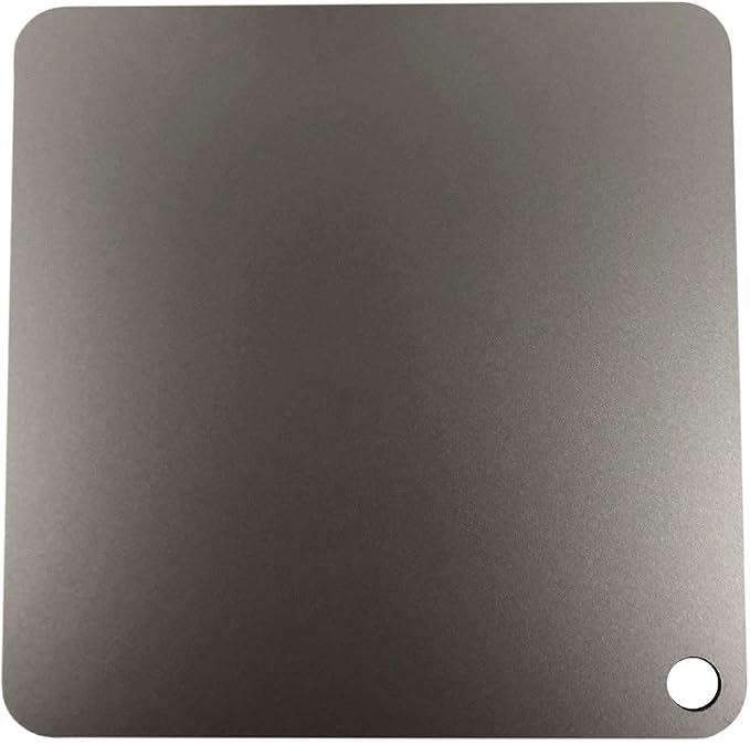 ThermiChef 14x14 Pizza Steel, 3/8" Thick, 20 lbs - Cooking Steel for Oven & Grill - Made in USA
