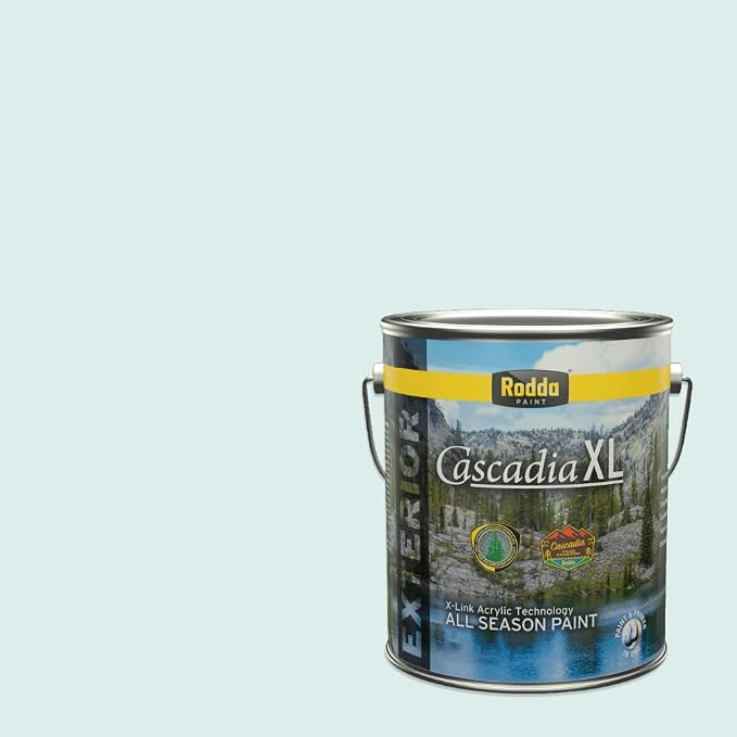 Rodda Paint CASCADIA XL Exterior Velvet Paint & Primer in One, 1-Gallon, Dillard's Blue
