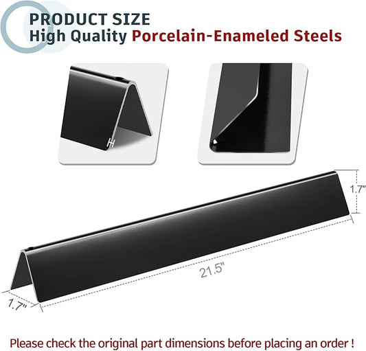 21.5 inch Flavorizer Bar Replacement for Weber Genesis Silver A Grills, Weber Spirit 200 Series Spirit E210 S210 Spirit 500 Grills (Side-Mounted Control), 5 Pack