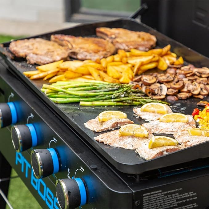 Pit Boss Ultimate Gas 4 Burner Non-Stick Lift-Off Griddle
