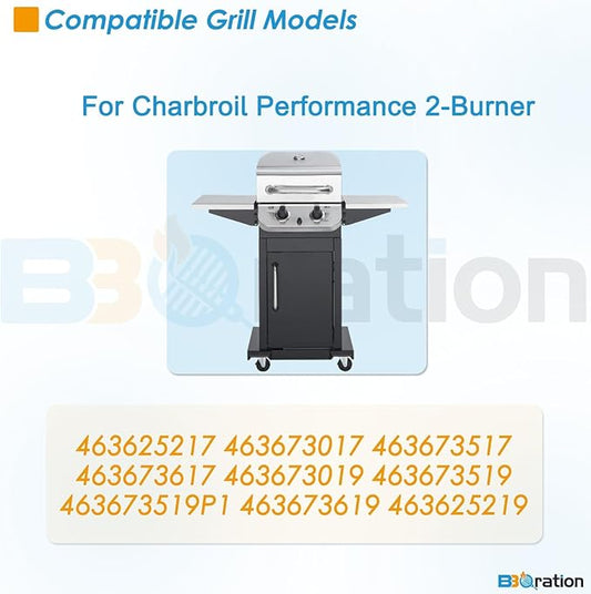 18" Grill Replacement Grate for Charbroil Performance 2-Burner Grill 463673519 463673019 463673619 463625219 463625217 463673017 463673517 463673617 G470-0002-W1 G321-0006-W1