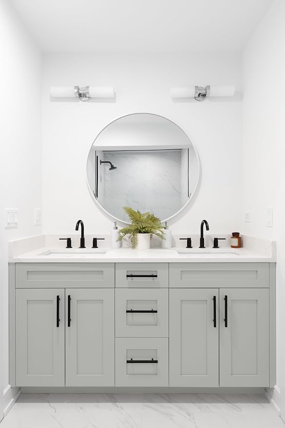 Beyond Paint All-in-One Refinishing Paint, No Sanding, Matte Finish for Cabinets, Countertops, Furniture and Doors, 1 Pint, Soft Gray | All-in-One Bonder and Primer and Finisher, Water-Based, No Sanding and Priming