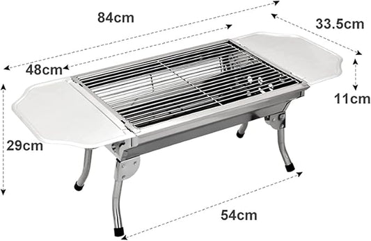 Bbq Grill Charcoal Grill Charcoal Stove Portable Barbecue Grill Folding BBQ Charcoal Grill For Outdoor Camping Hiking Cooking Picnic Barbecue Grill Charcoal Griddle