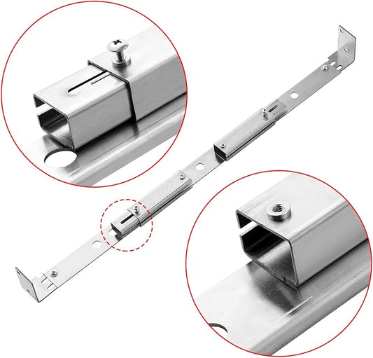 80012481 Replacement Parts Burner Support Rail for Charbroil Grill Replacement Parts 3 Burner Support Bracket 463251605 463240904 Charbroil Commercial Series Parts Front Avenue Burner Brace Rail Parts