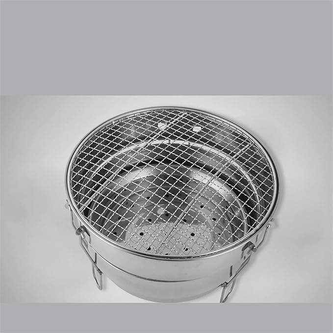 Charcoal Grills Outdoor Stainless Steel Folding Barbecue Oven Carbon Grill Mini Portable Picnic BBQ Grill Roast Meat