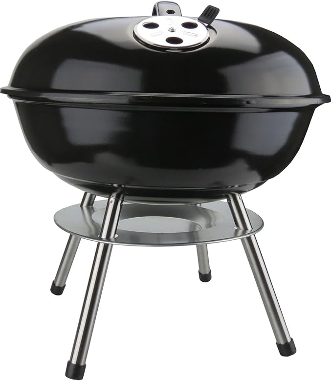 VMI M-00118 Round Charcoal, 14-Inch BBQ Grill