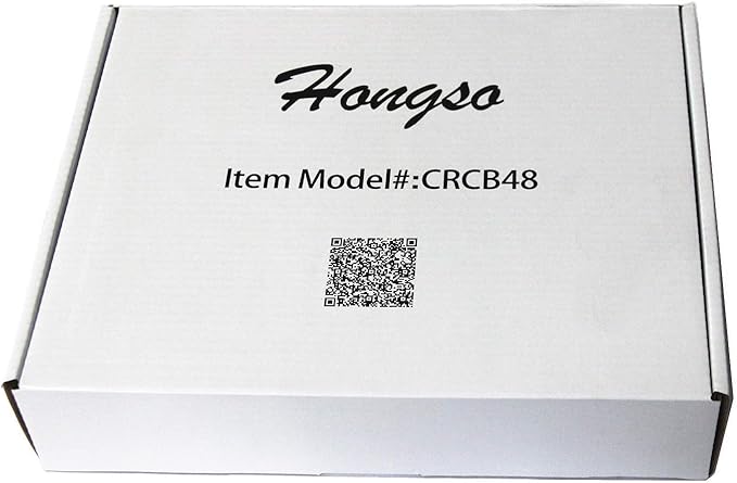 Hongso Ceramic Briquettes Grill Bricks Replacement for Lynx L27 L30 L30PSP L36 L42 L54, Lynx Grill Parts for L5430 L54PS LBQ27 LBQ36 and Other Models, 48-Piece Barbecue Briquettes Gas Grill Stones