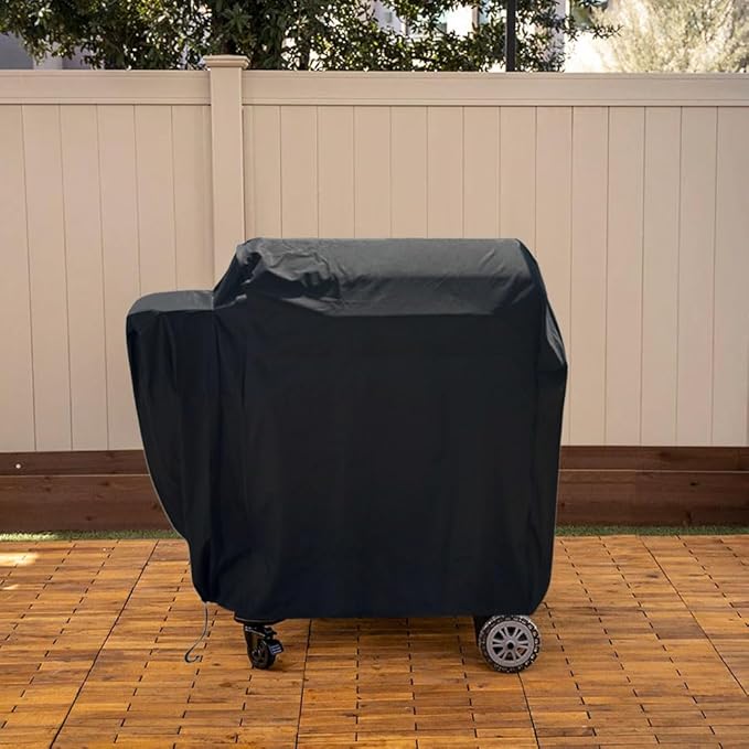 ZJYWSCH Grill Cover for Pit Boss 850 Competition Roll Top Pellet Grill PB850CS2 Heavy Duty Weather Resistant PitBoss Competition 850 850CS2 Smoker Cover Without Stack Waterproof
