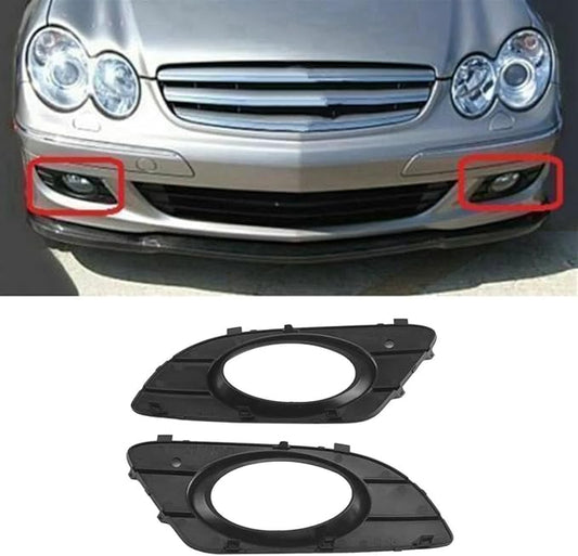 Fog Light Lamp Grill Trim For CLK-Class W209 2098850323 2098850423